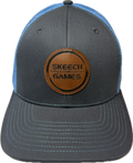 Skeech Leather Patch Trucker Hat